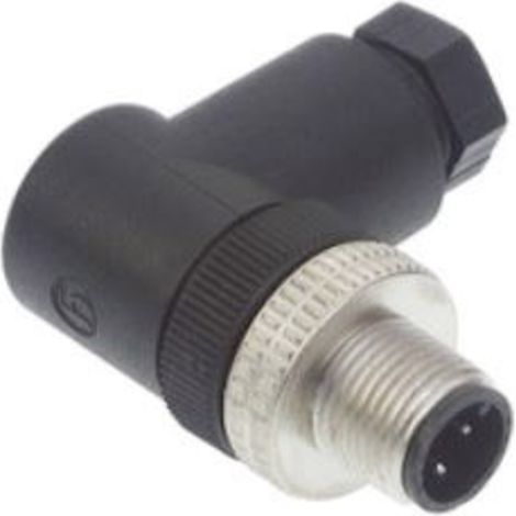 Hirschmann 933 165-100-1 Sensor-/Aktor-Steckverbinder, unkonfektioniert M12 Stecker, gewinkelt Polz (1/4)