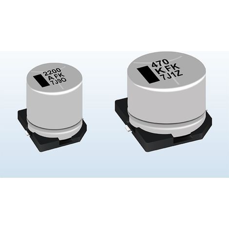 Panasonic EEEFK1E222AM Elektrolyt-Kondensator SMD 2200 µF 25 V 20 % (Ø) 16.00 mm 1 St. Tape cut