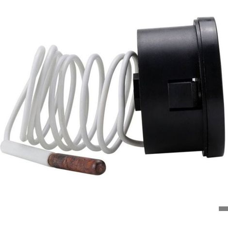 Thermometre - Cadran 0-120 °C - Tube Capillaire En Laiton - Pour Barbecue Fumoir Et Cuve A Liquide - 1 Unite (1/5)