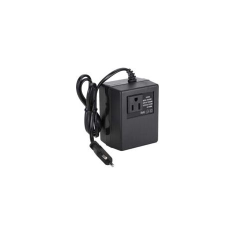 – Convertisseur de tension 300W AC 220V à 110V – Adaptateur de prise UE pour appareils 50Hz/60Hz – Plastique noir – 95 x 75 x 62 mm-Crezuo