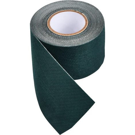 Ruban de Gazon Artificiel 5cm5m Antidérapant Auto-Adhésif Vert - Bande de Jonction pour Pelouse Verte (1/5)