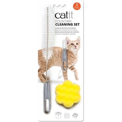 Kit de limpieza para fuentes de gatos Catit (1/5)