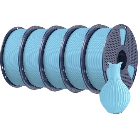 Filamento PLA ad alta velocità, avvolto con cura, HSMPLA Azzurro Cielo (1/2)