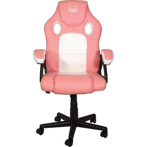 Xtreme MX12 KOR Siège de jeu sur PC Siège rembourré Rose, Blanc (1/5)