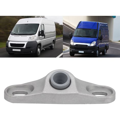Plaquette de guidage et verrou pour portes coulissantes, référence 1312920080, compatible Fiat Ducato (1/5)