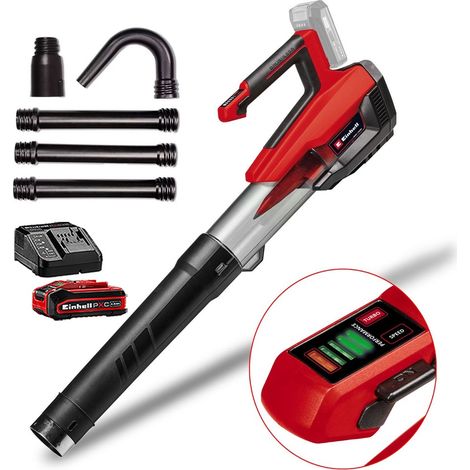 Einhell Professional 18v Turbo Leaf Blower + Gutter Kit GP-LB 18/200 + 4AH Kit (1/5)