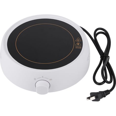 Mini poêle à thé électrique silencieux, plaque chauffante 220V avec prise CN, pour usage domestique (1/5)