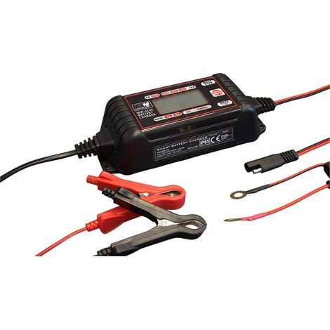 MW-SC4E: Ladegerät 6V/1A, 12V/1A, 12V/4A, Akku: Standard/AGM/Lithium (LiFePO4), Funktion: Rekuperation