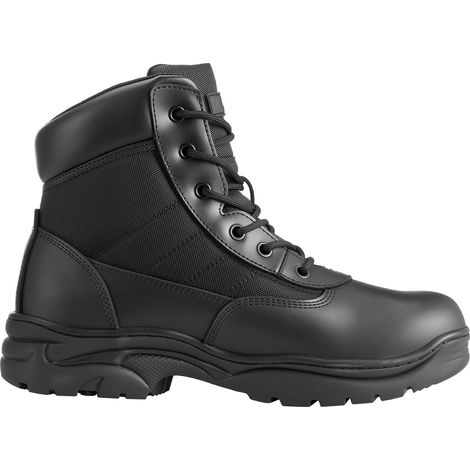 Mophorn Botas tácticas militares para hombre de 152,4 mm, ideales para combate, senderismo, ligeras, transpirables y duraderas,montañismo y actividades de seguridad al aire libre, talla 42 EU, negro