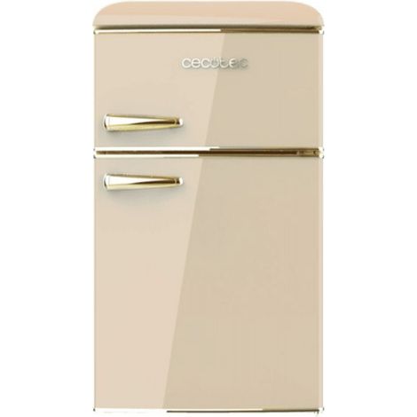 Cecotec Frigorífico retro Bolero CoolMarket 2D Origin 86 Beige E