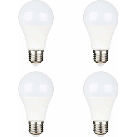 VURAHOME - 12V E27 9W Blanc Froid 6000K Équivalent Halogène 75W, AC DC 12 Volt 24 Volt E27 LED lot de 4 (1/5)