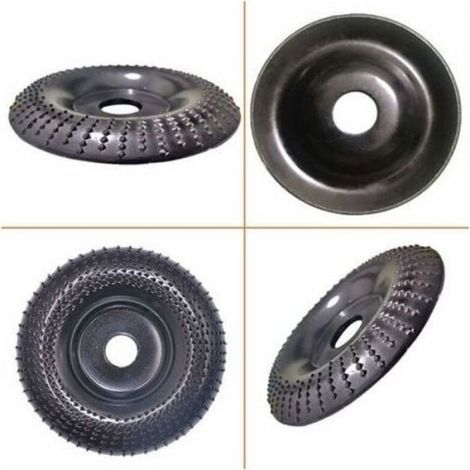 Disque À Bois - 115 mm - Pour Meuleuse D'Angle - Diamètre 110 mm - Alésage 22 2 mm - Acier Au Manganèse - 14000 Tr/Min - 1 Pièce (1/4)