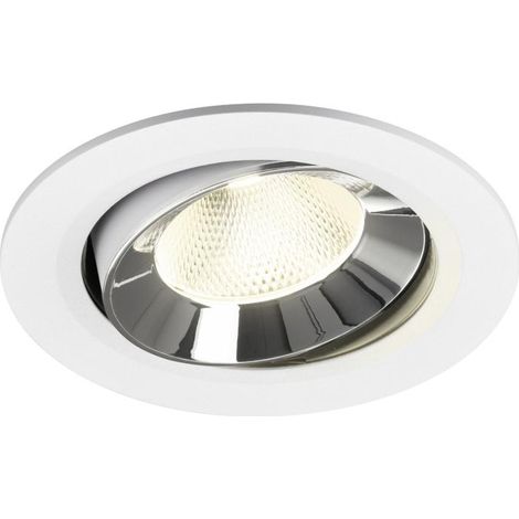Spot encastré Numinos Move L blanc/chrome 4000K - 20 deg - 1009857