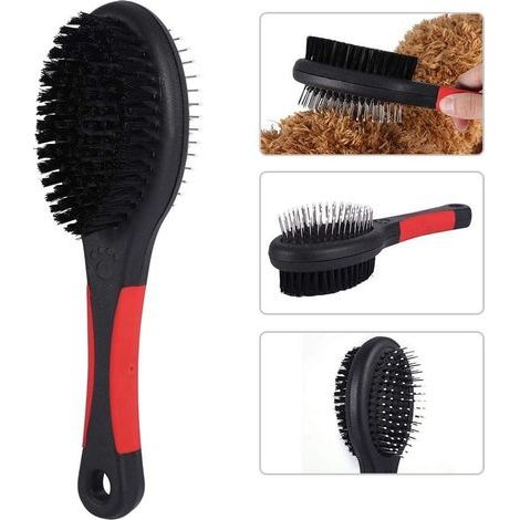 Self-Cleaning Dog and Cat Brush, Long or Short Hair Dog and Cat Brush Effectively Removes and Eliminates Dust and Dead Hair 8.1  2.2inch