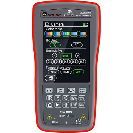 ET13S thermal multimeter with touchscreen, lithium (1/5)