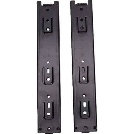 Coulisses de tiroir , 25,4 cm (10 pouces), capacité charge 45 kg (100 (1/5)