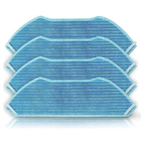 Set di 4 panni per mocio per robot aspirapolvere Lefant M1 / M2 / M2 Pro / M2S / M2S Pro / M2 Plus / U180 / OKP K8.