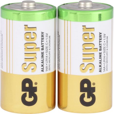 LR14 GP Super 1,5V B2 UM2 B2 Batterie (1/5)