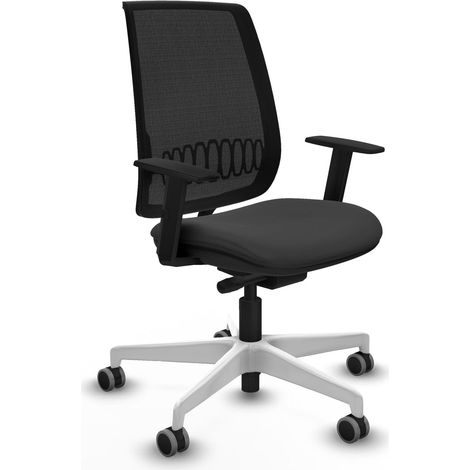 Silla ergonómica piqueras y crespo Alares gris oscuro plástico (1/2)