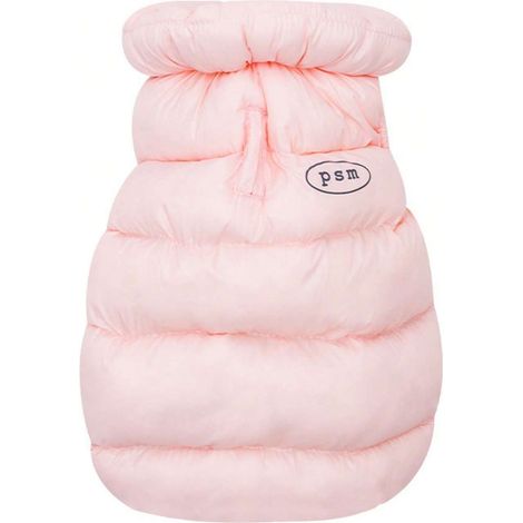 Zweibeinige Hundedownjacke - warm wattiert, Hundeweste für kleine Hunde, winterfest (1/5)