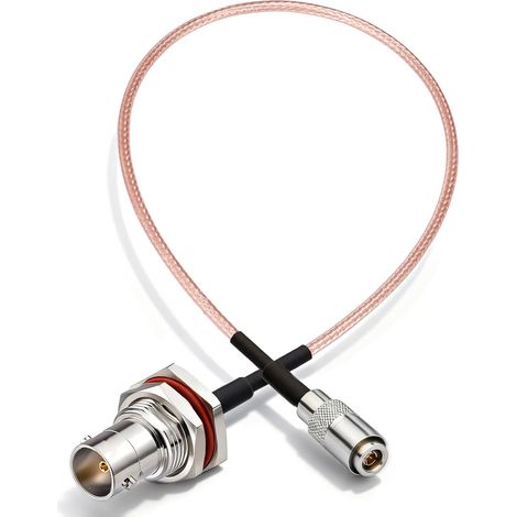 Câble Rallonge SDI DIN 1.0/2.3 Mâle à BNC Femelle 75 Ohm Vidéo 30cm pour HD SDI 3G SDI Enregistreur Vidéo Caméra Moniteur Audio Passerelle Hub Diffuseur Cadre Synchroniseur Convertisseur (1/5)