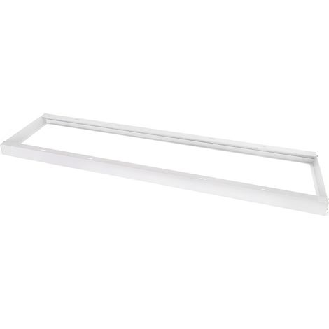 Supporto di fissaggio per Pannello Led Rettangolare 120x30cm Cornice bianca Aigostar