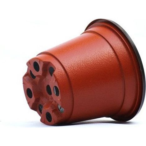 20 mini plastic flower pots, garden supplies, flexible plastic plant pots, terracotta plant pots with drainage holes, flower pots--DTEKGAZ