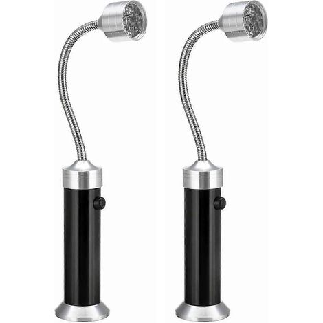 unidades de luz LED para parrilla de barbacoa con base magnética, lámpara de herramientas con estuche de plástico, linterna, luz nocturna con manguera flexible, lámpara LED para barbacoa doméstica al (1/5)
