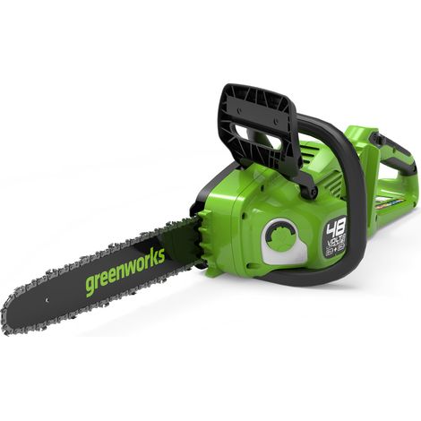 Tronçonneuse Greenworks GD24X2CS36 2x24 V 36 cm rail de guidage (sans batterie et chargeur) (1/3)