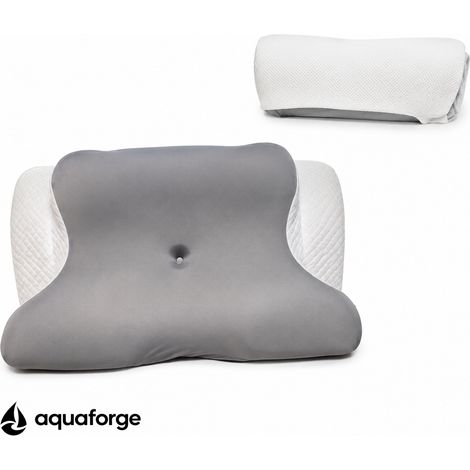 Almofada Cervical Ergonómica Espuma Viscoelástica Capa Removível 60 x 41 x 12 cm (1/5)