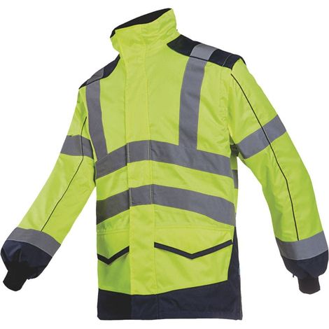 Blouson jaune fluo/marine Alford- taille M - Sioen