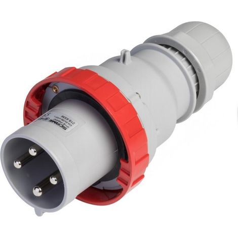 Scame spina volante 3p+t 63a 6h ip67 optima cee 218.6336