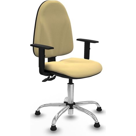 Sedia da Ufficio Piqueras y Crespo B1D05RT Crema (1/5)
