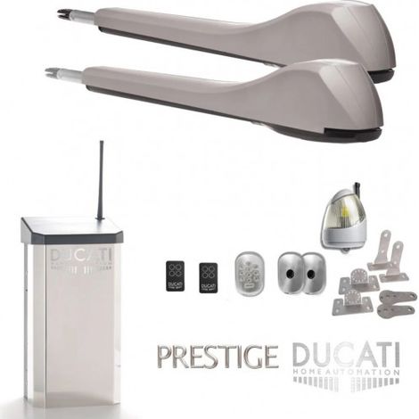 Kit Motorisation Portail Ducati Home Automation EVE 948T PRO - Pour portail battant 2 vantaux jusqu'à 5m max 500 kg par vantail (1/5)