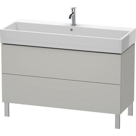 Meuble vasque L-CUBE 582 x 1184 x 459 mm en béton