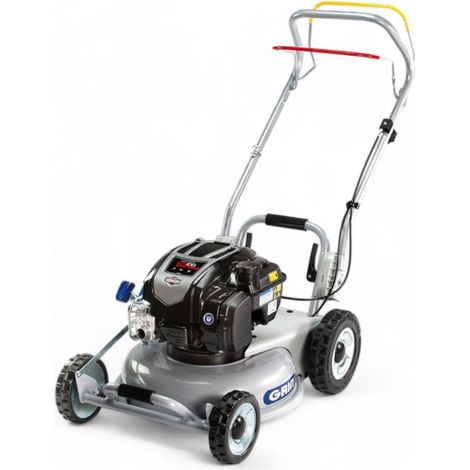 Tondeuse thermique tractée 163 cm³ – Démarrage Ready Start – Largeur de coupe 46 cm – Pour jardins jusqu'à 1200 m² – Système Mulching - HM46A (1/5)