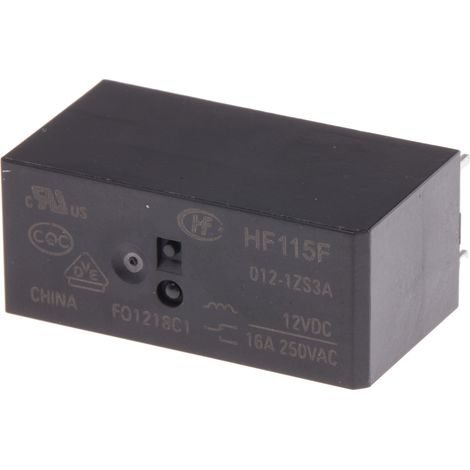 RS PRO Relais sans accrochage 1 RT, bobine 12V c.c. Montage sur CI 400mW ( Prix pour 1 )