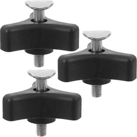 3-Piece Ergonomic Triangular Plastic Handle for Lawn Mower - Easy Installation Set - Secure Attachment and Optimized Comfort for Cutting Grass and Hedges (1/5)
