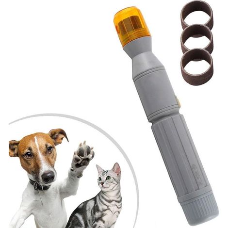 Coupe-ongles électrique pour chiens et chats, pour un entretien progressif des griffes à domicile.-AquaForge (1/5)