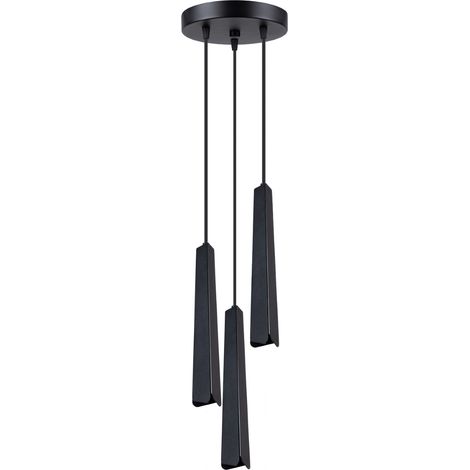 Pendant lamp PRYSM 3P black (1/5)
