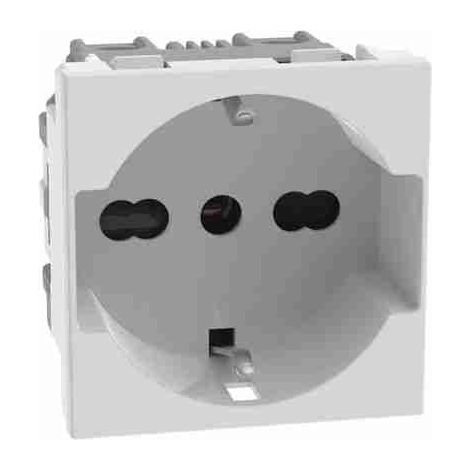 BTIJW4140A16 Standard-Steckdose Italien P40 2 P+E 16 A 250 V AC - Mittenabstand 19 mm und 26 mm