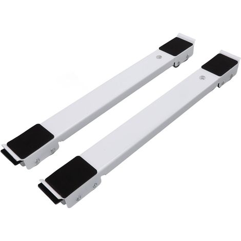 Roulettes universelles pour appareils électroménagers, supportant jusqu'à 300 kg, base extensible pour meubles mobiles, réfrigérateur et lave-linge. (1/5)
