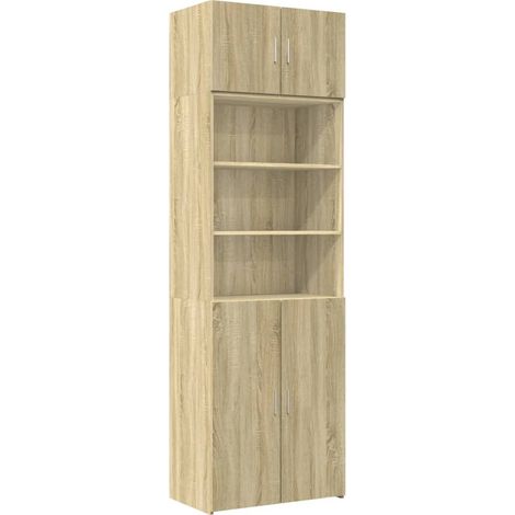 Maison Exclusive - Armadietto Rovere Sonoma 70x42,5x225 cm in Truciolato