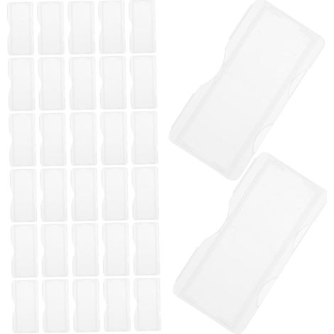 Boîte de Rangement en Plastique pour 100 Lames de Microscope, Porte-lames Coulissant Sécurisé, Transparent, Adapté à Usage Laboratoire et Collecte de Coupes Pathologiques (1/5)