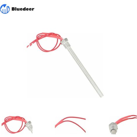 220v 300w 350w bougies allumage pour poêle à pellets - diamètre 10mm - longueur 140 150 170mm (filetage m16x1.5mm, longueur 150mm 300w) (1/3)