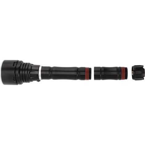 Lampe torche LED de plongée 4800lm étanche IPX8 80‑100m sous-marin avec variateur d'intensité pour exploration sous-marine profonde (1/5)
