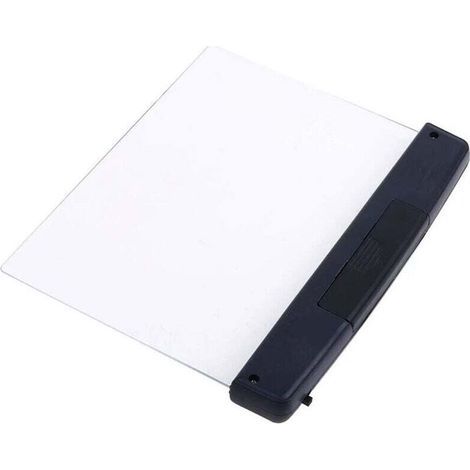 Lampe de lecture LED portable, lampe de lecture créative à panneau plat pour chambre à coucher, panneau lumineux de lecture à lumière forte (1/4)