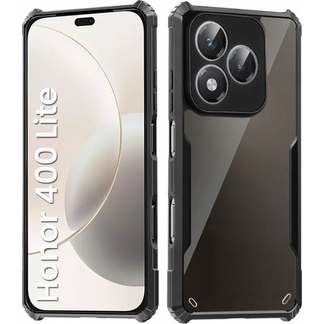 Étui pour Honor 400 Lite, hybride antichoc, noir (1/5)