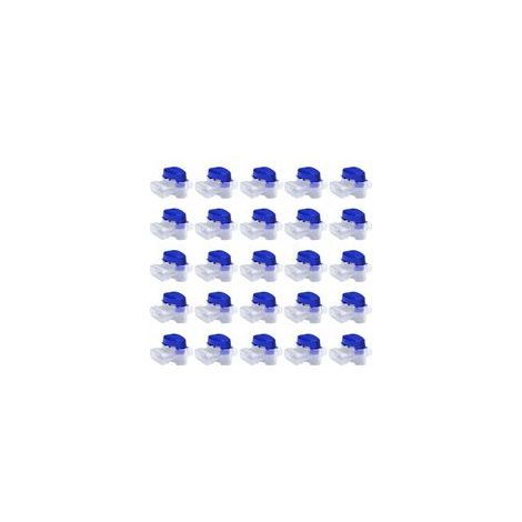 Lot de connecteurs de câbles pour tondeuse robot – 25 raccords remplis de gel pour rallonger ou réparer les coupe-bordures électriques basse tension – Étanches, sûrs, sans dénudage