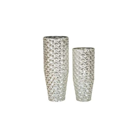 VASE HOLDER SILVY SET 2 PCS CM Ø 37X92X-32X75 (1/5)